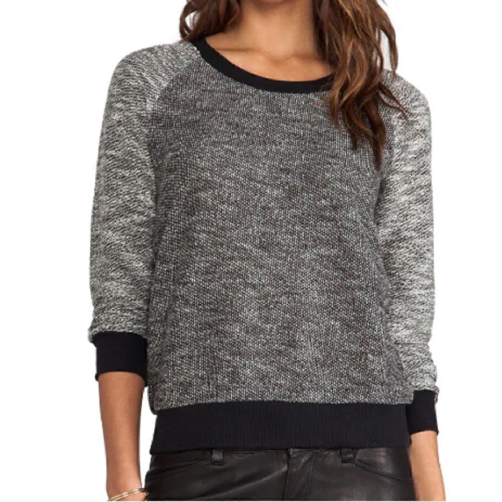 Splendid Boucle Active Pullover Sweater